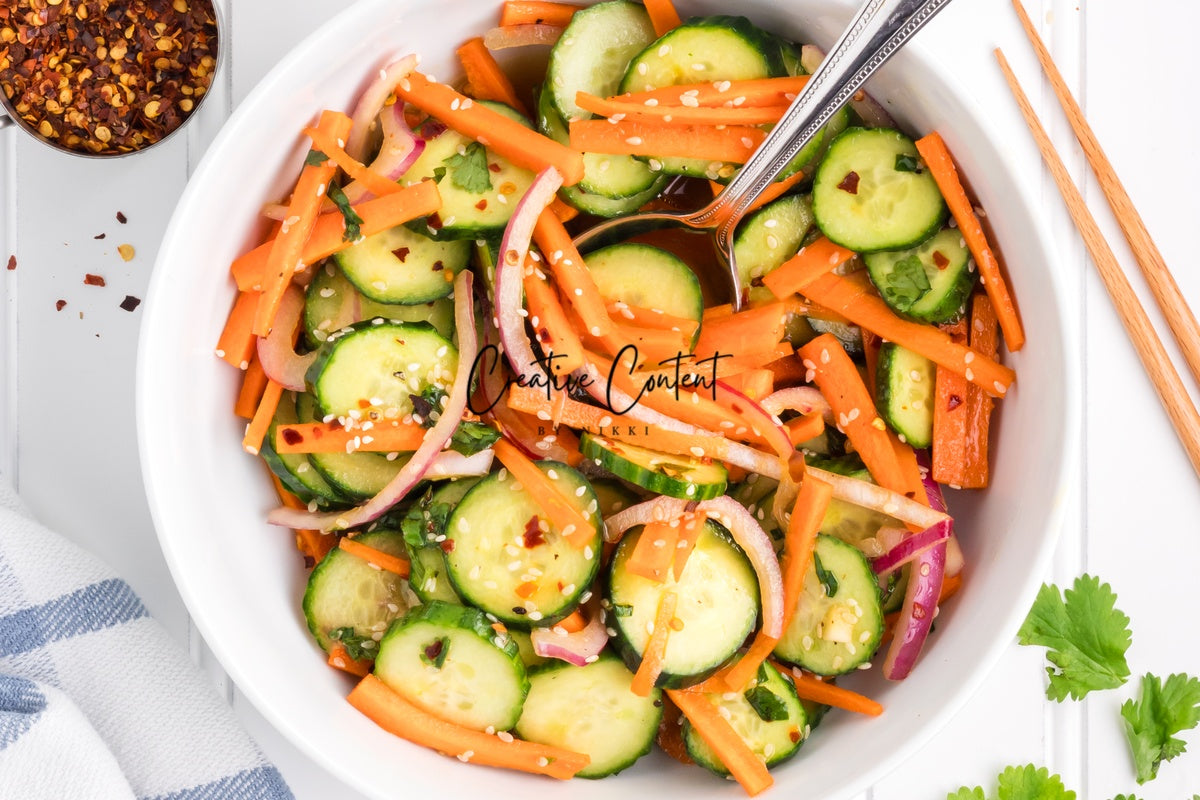 Carrot and Cucumber Salad - (45 hero shots) Exclusive