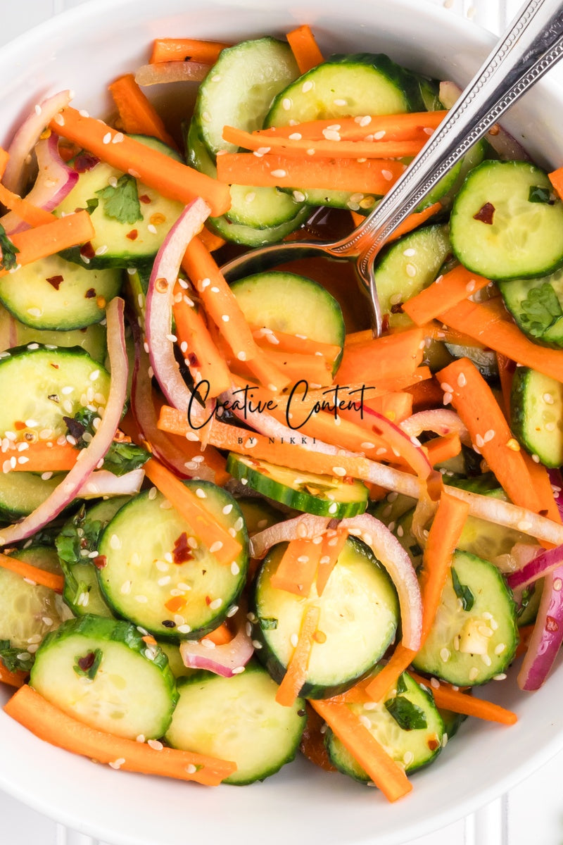 Carrot and Cucumber Salad - (45 hero shots) Exclusive