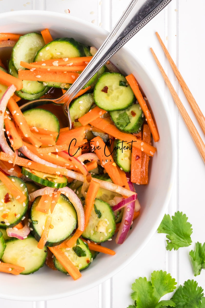 Carrot and Cucumber Salad - (45 hero shots) Exclusive