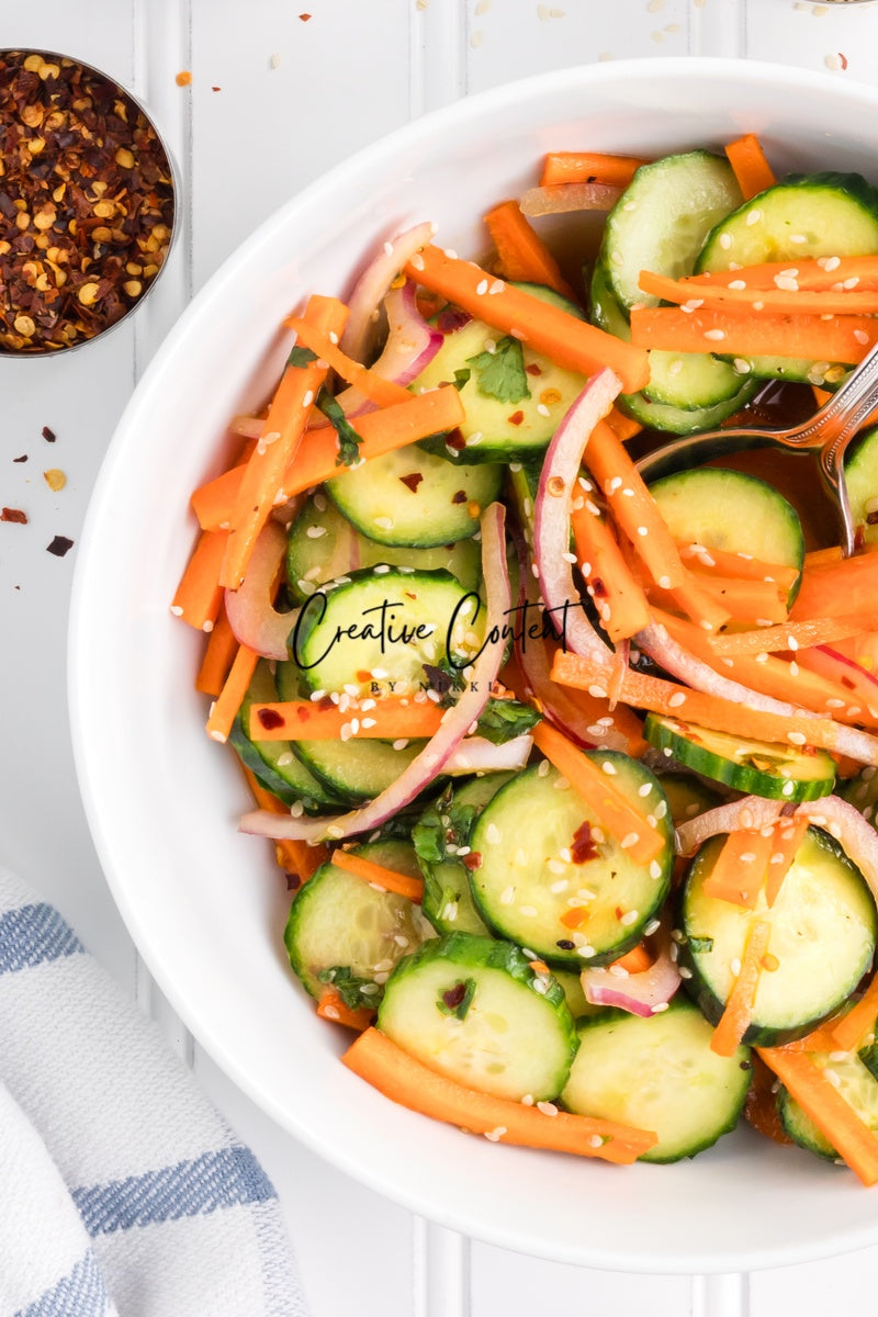 Carrot and Cucumber Salad - (45 hero shots) Exclusive