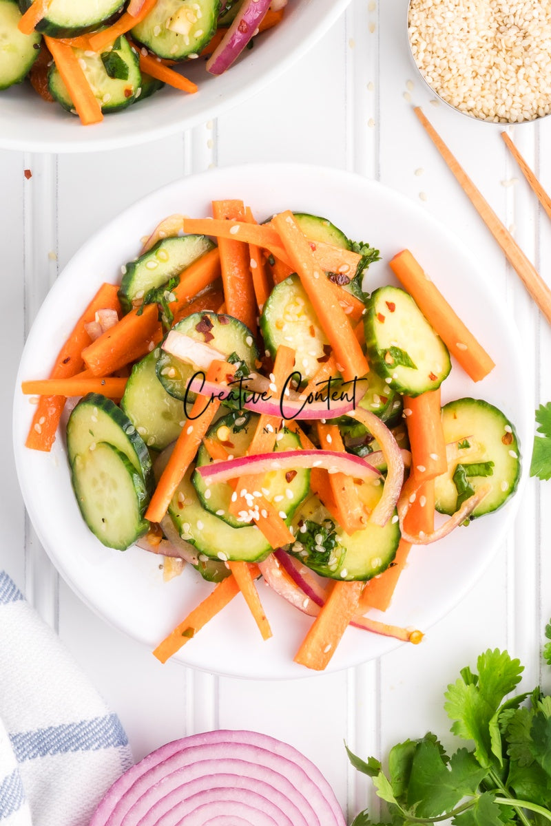 Carrot and Cucumber Salad - (45 hero shots) Exclusive