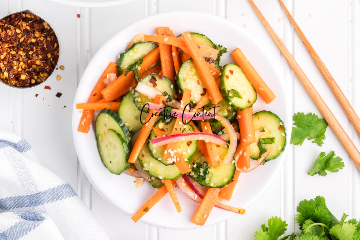 Carrot and Cucumber Salad - (45 hero shots) Exclusive