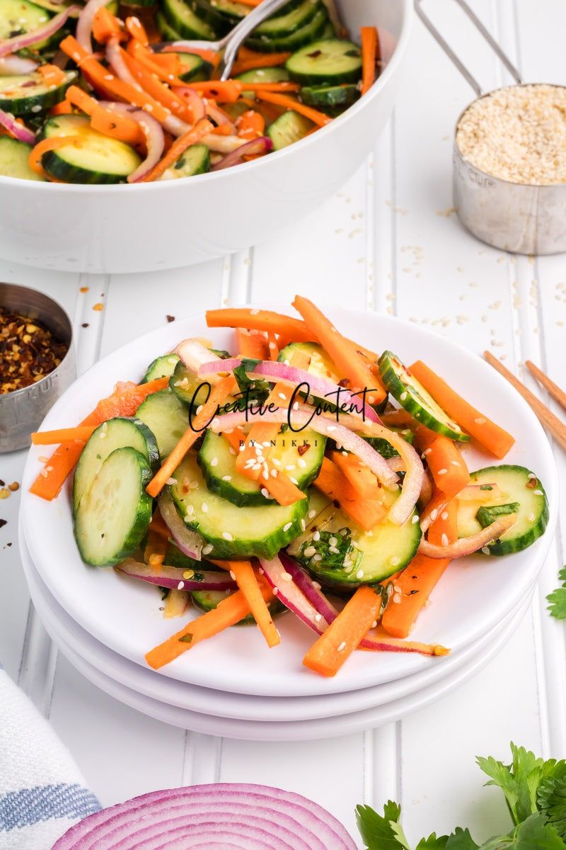 Carrot and Cucumber Salad - (45 hero shots) Exclusive