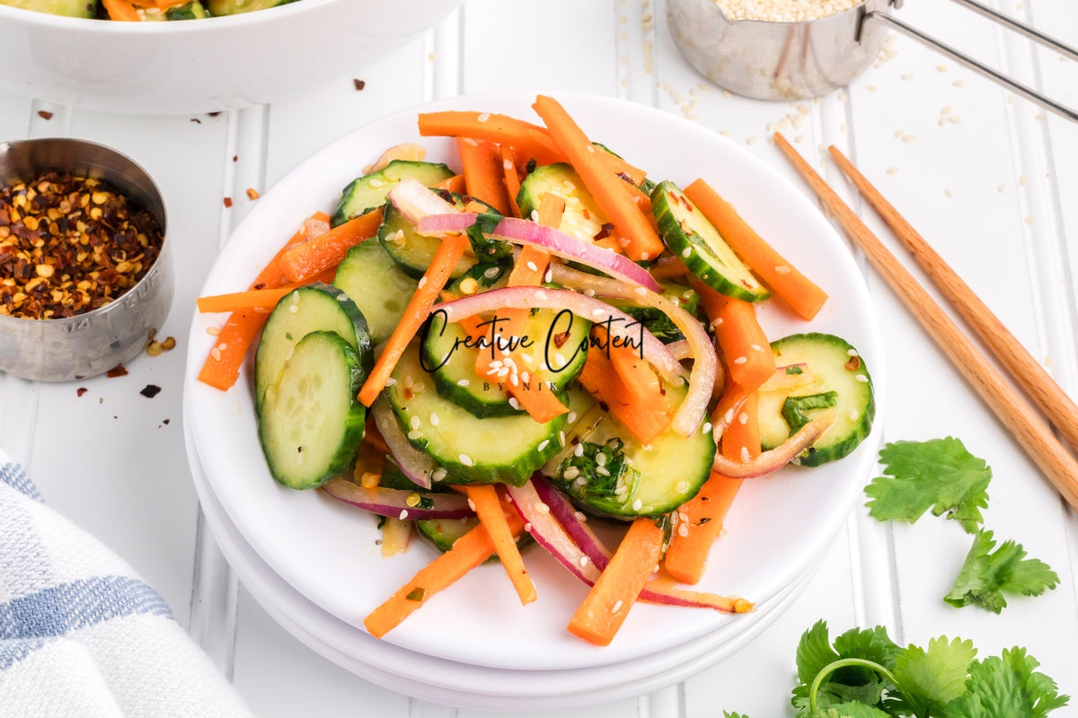 Carrot and Cucumber Salad - (45 hero shots) Exclusive