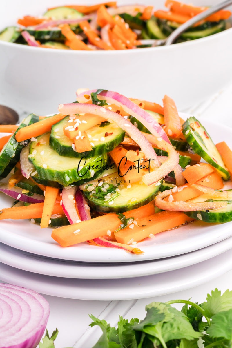 Carrot and Cucumber Salad - (45 hero shots) Exclusive