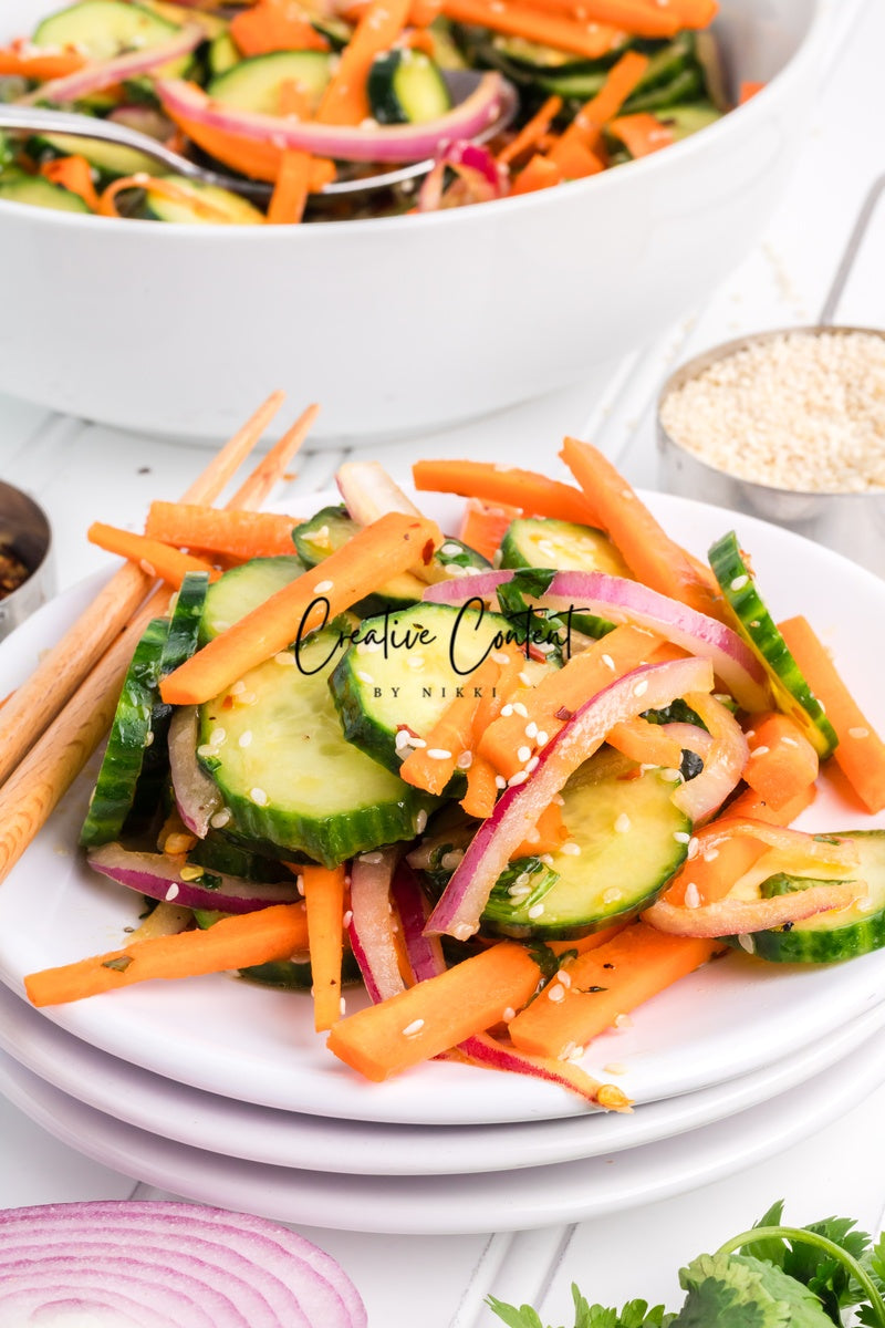 Carrot and Cucumber Salad - (45 hero shots) Exclusive