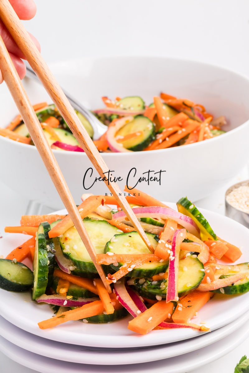 Carrot and Cucumber Salad - (45 hero shots) Exclusive