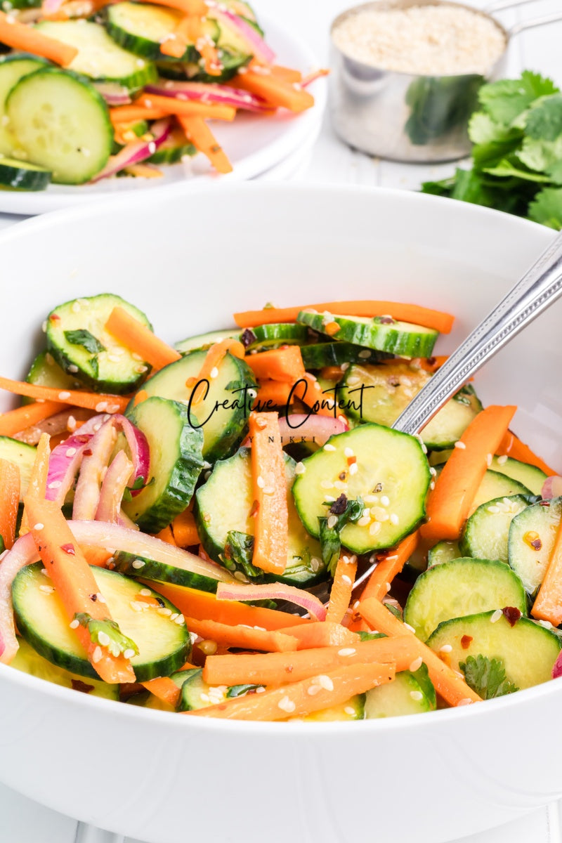 Carrot and Cucumber Salad - (45 hero shots) Exclusive
