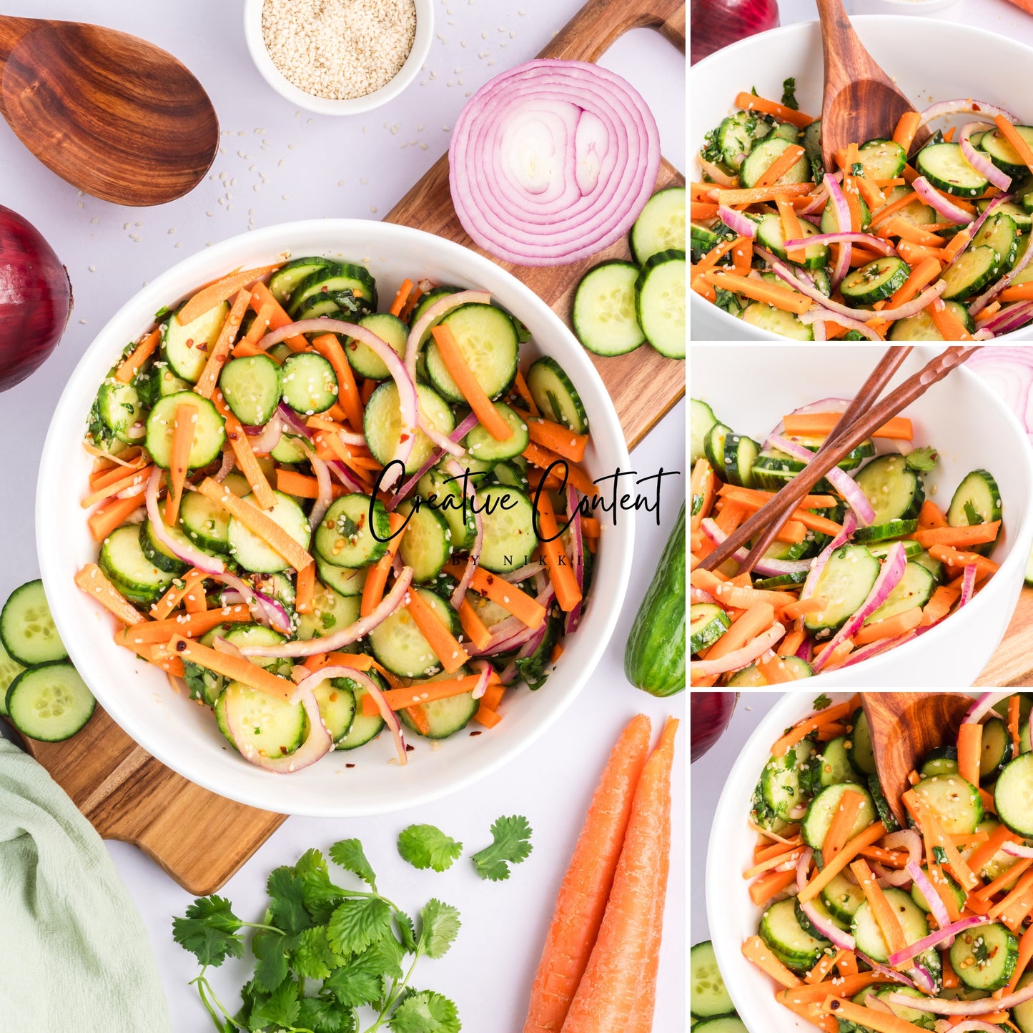 Carrot and Cucumber Salad - (45 hero shots) Exclusive