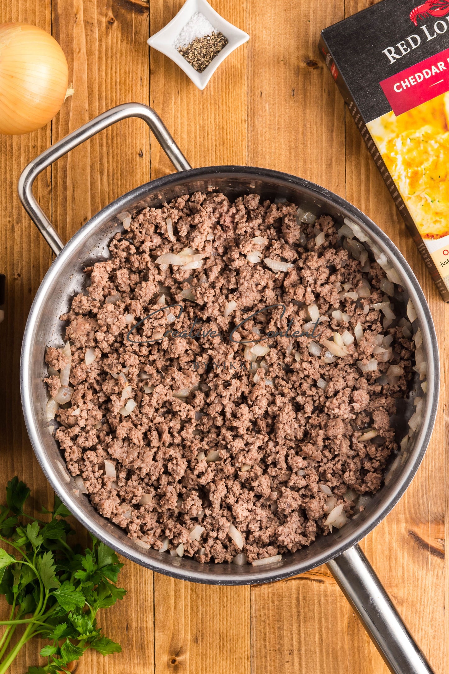 Cheddar Bay Ground Beef Cobbler -  Exclusive