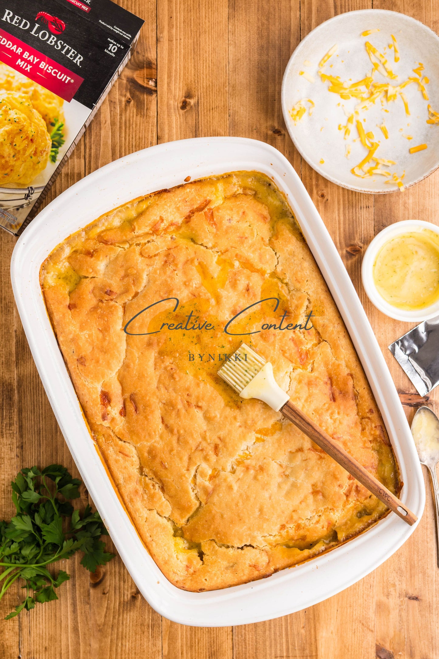 Cheddar Bay Ground Beef Cobbler -  Exclusive