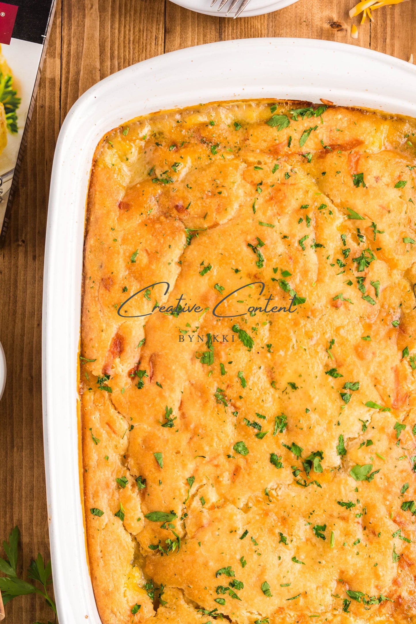 Cheddar Bay Ground Beef Cobbler -  Exclusive