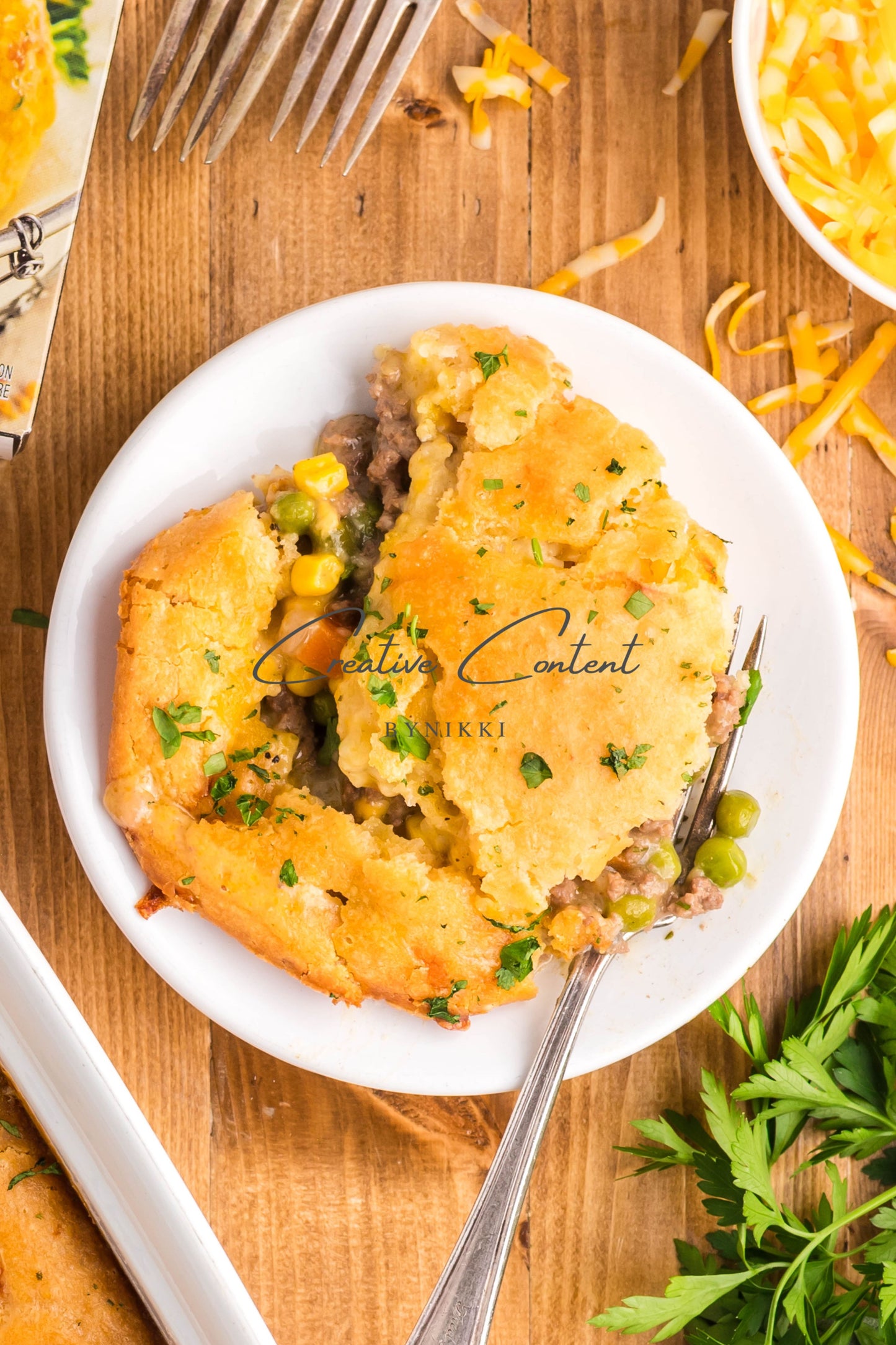 Cheddar Bay Ground Beef Cobbler -  Exclusive