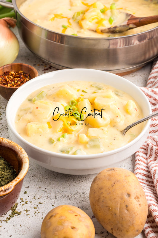 Cheesy Potato Soup - Set 2 of 2