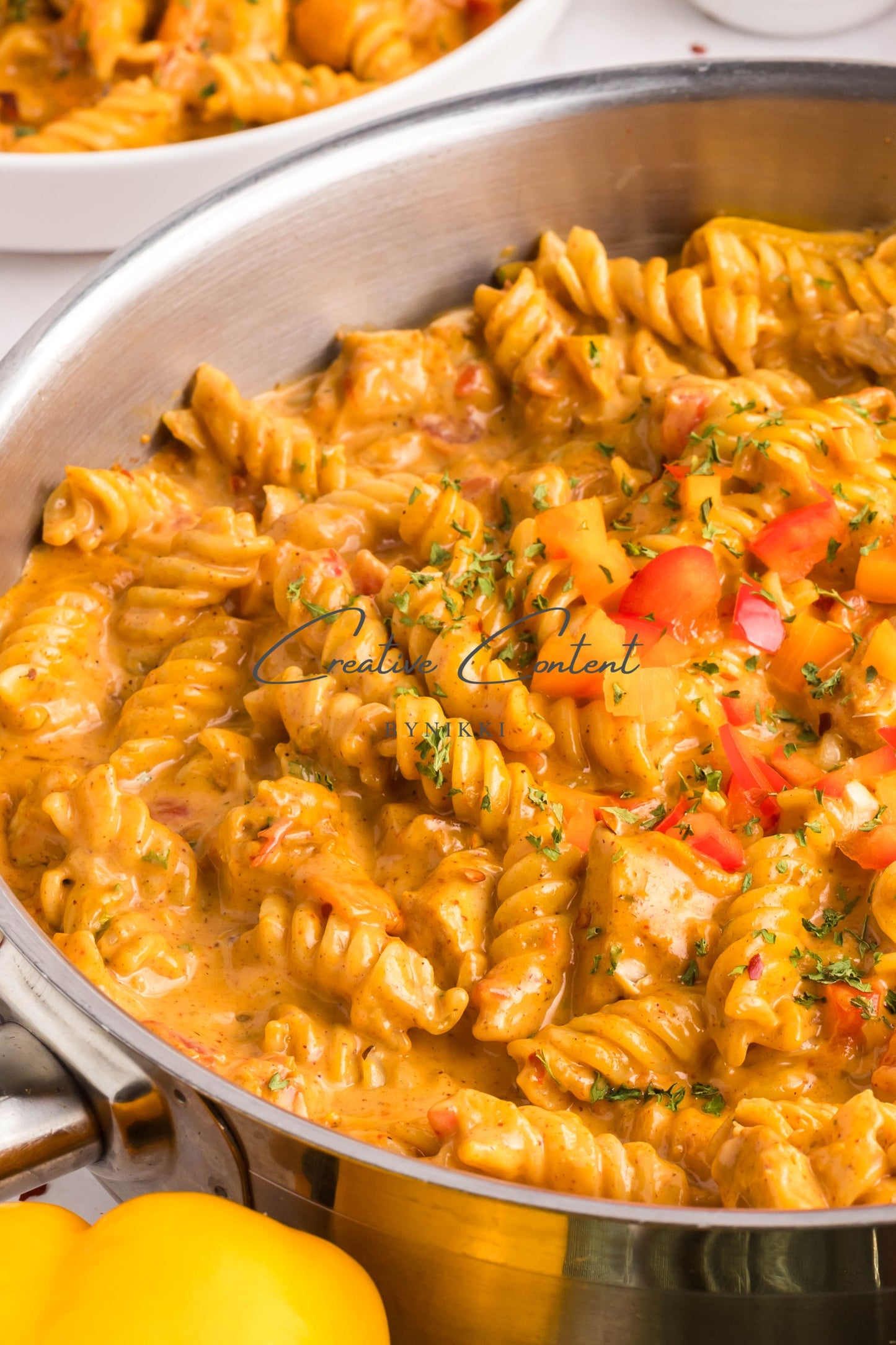 Cheesy Rotel Chicken Pasta  -  Exclusive