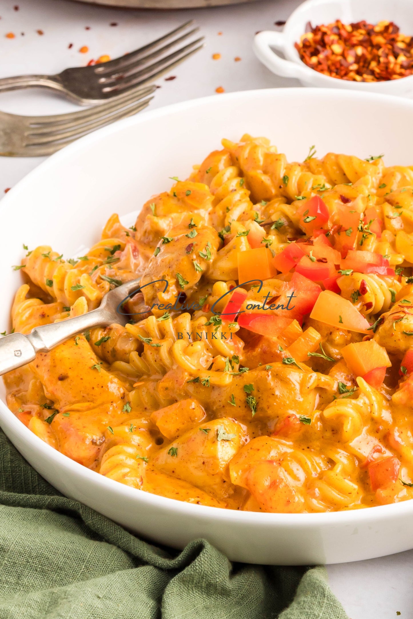 Cheesy Rotel Chicken Pasta  -  Exclusive
