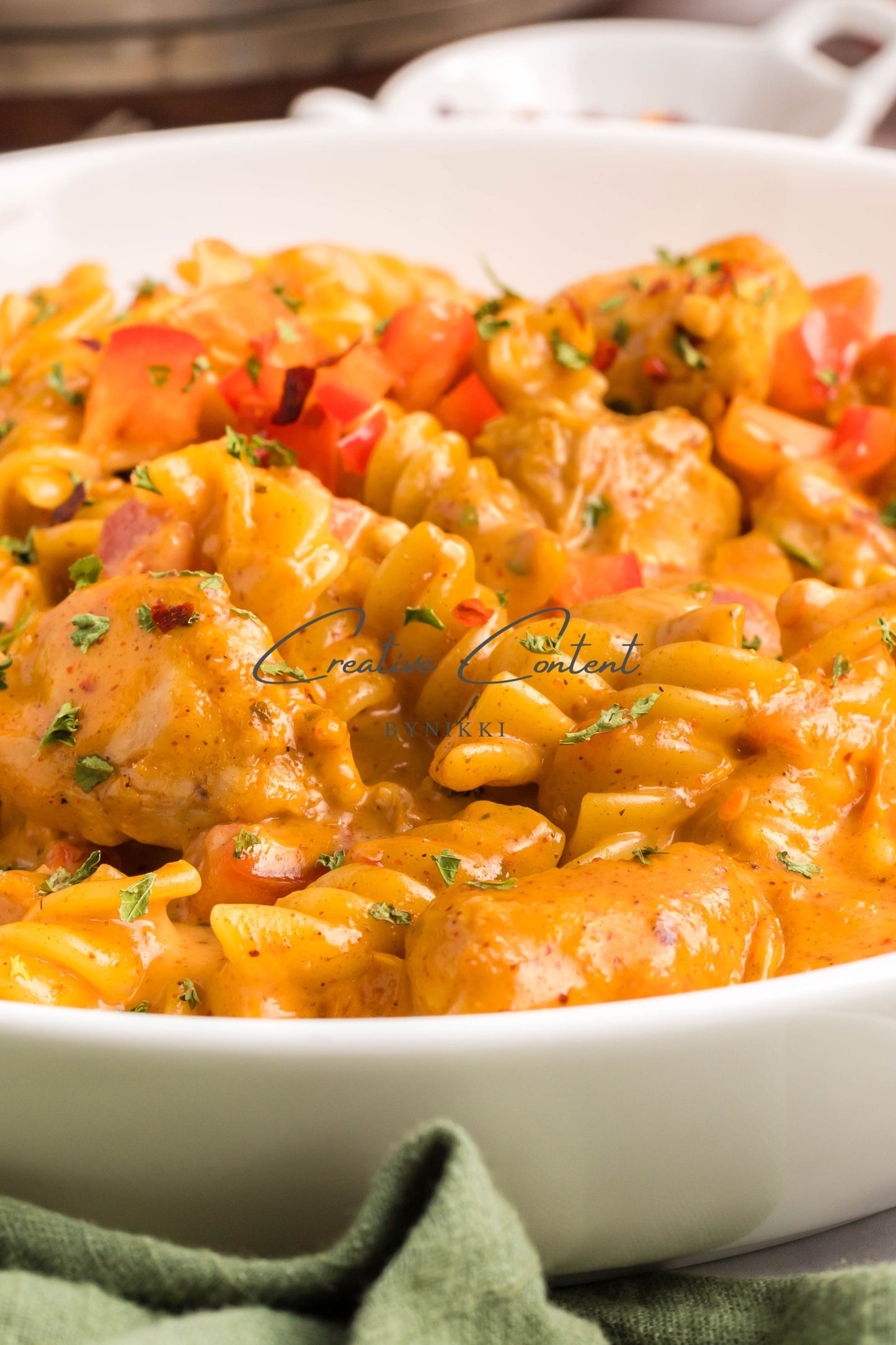 Cheesy Rotel Chicken Pasta  -  Exclusive