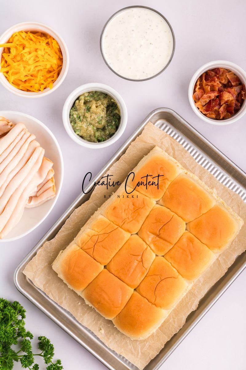 Chicken Bacon Ranch Sliders - Set 1 of 2