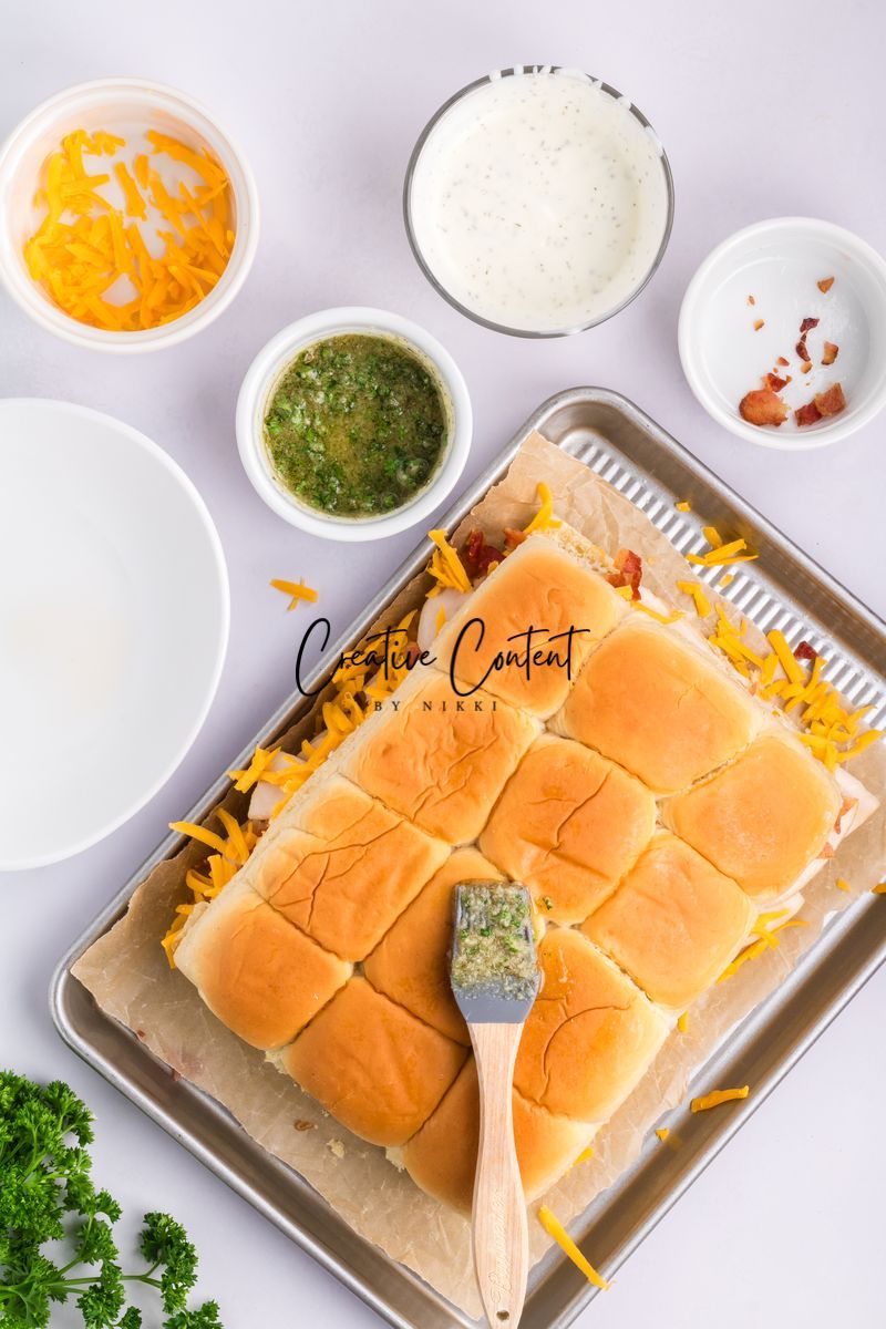 Chicken Bacon Ranch Sliders - Set 2 of 2