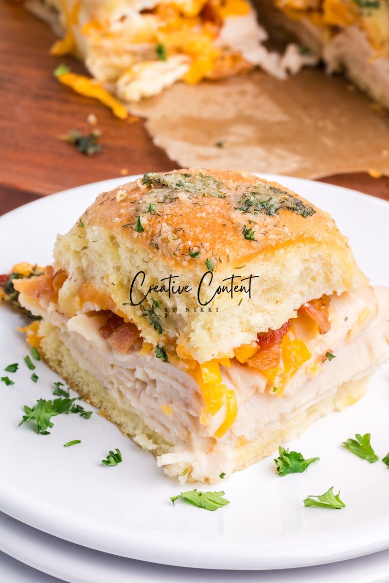 Chicken Bacon Ranch Sliders - Set 1 of 2