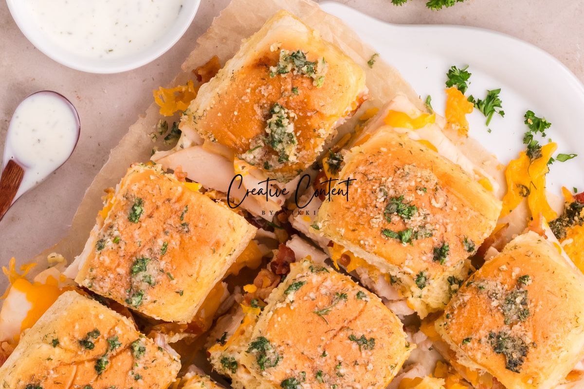 Chicken Bacon Ranch Sliders - Set 2 of 2