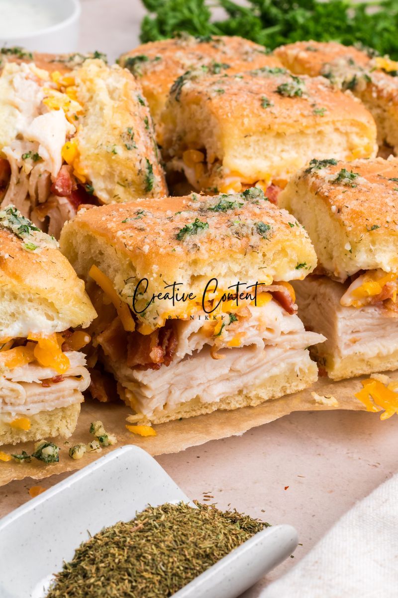 Chicken Bacon Ranch Sliders - Set 2 of 2