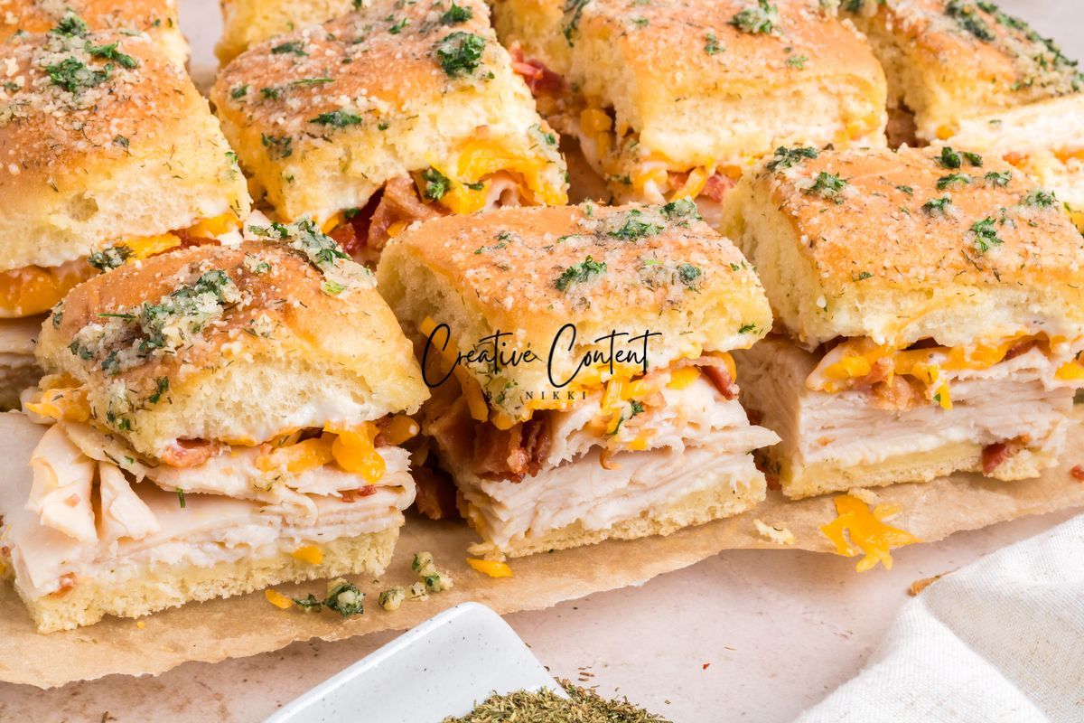 Chicken Bacon Ranch Sliders - Set 2 of 2