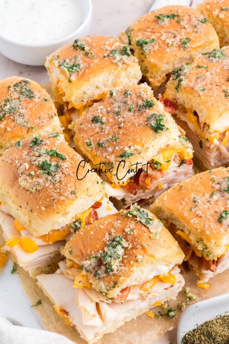 Chicken Bacon Ranch Sliders - Set 2 of 2