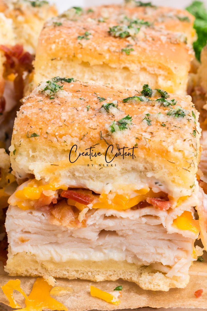 Chicken Bacon Ranch Sliders - Set 2 of 2
