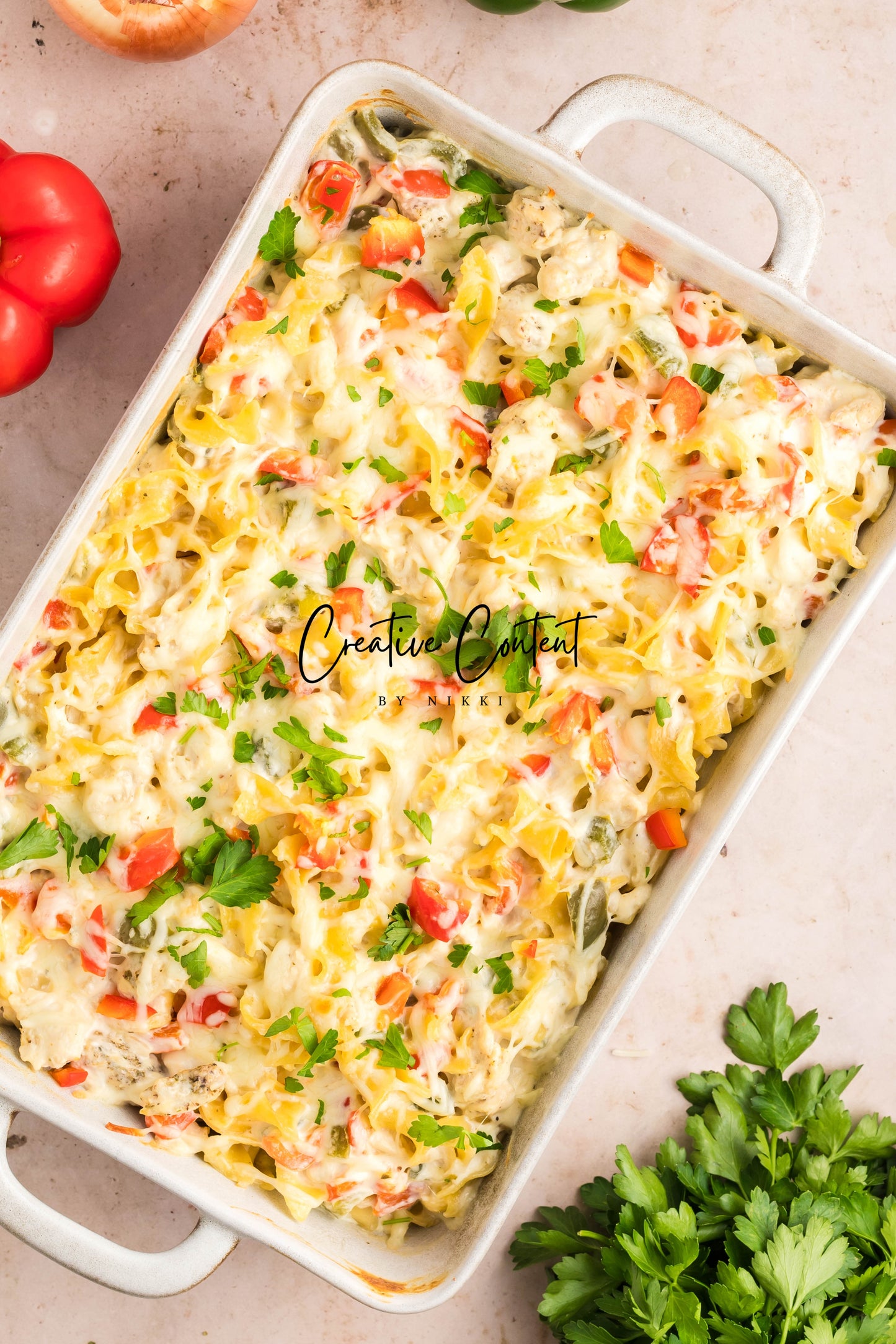 Chicken Cheesesteak Casserole - Exclusive