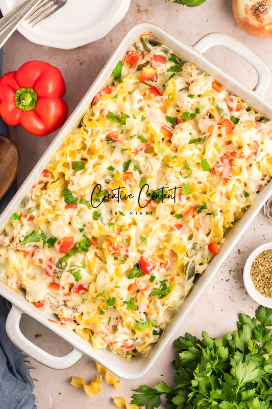 Chicken Cheesesteak Casserole - Exclusive