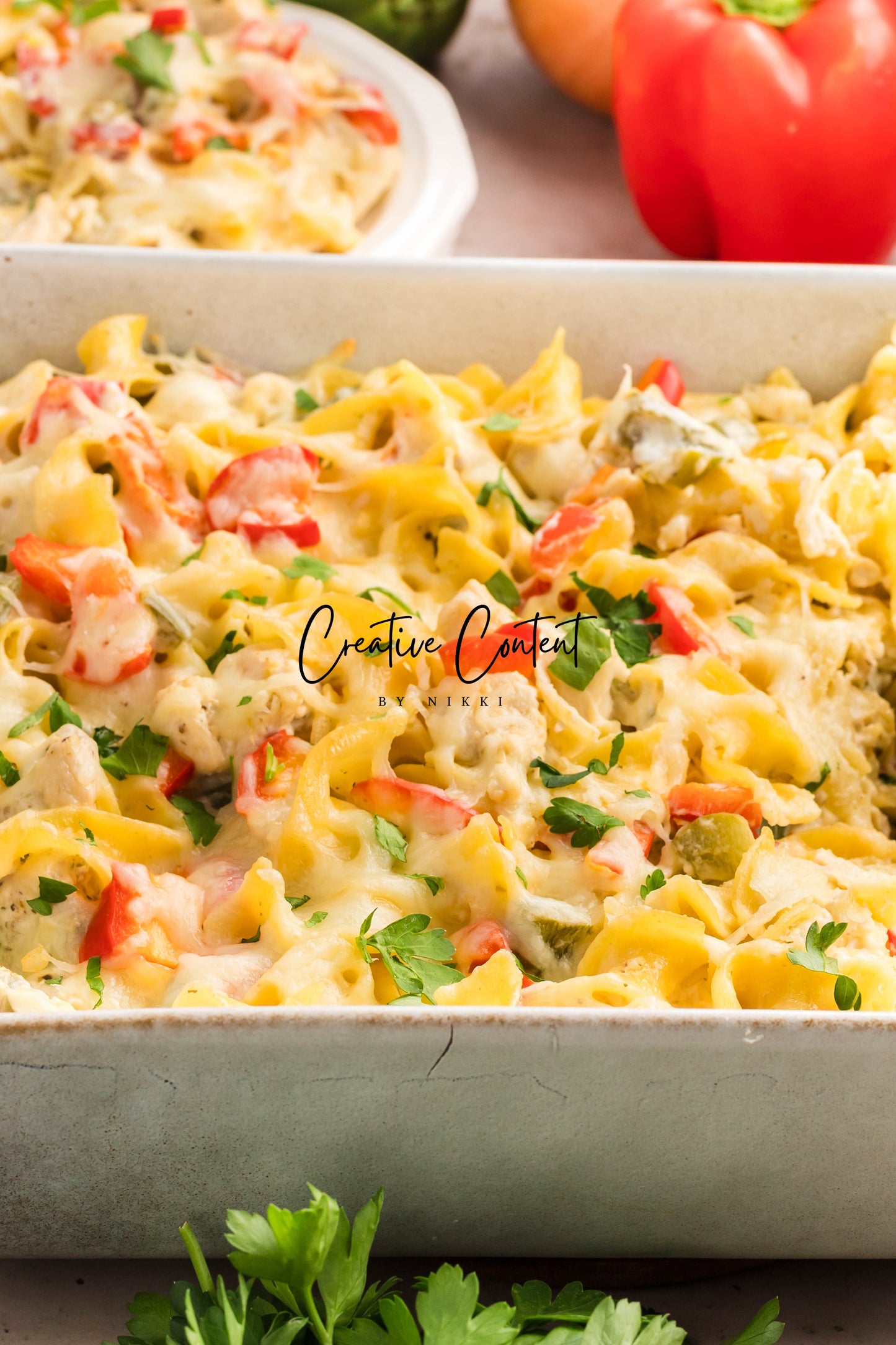Chicken Cheesesteak Casserole - Exclusive