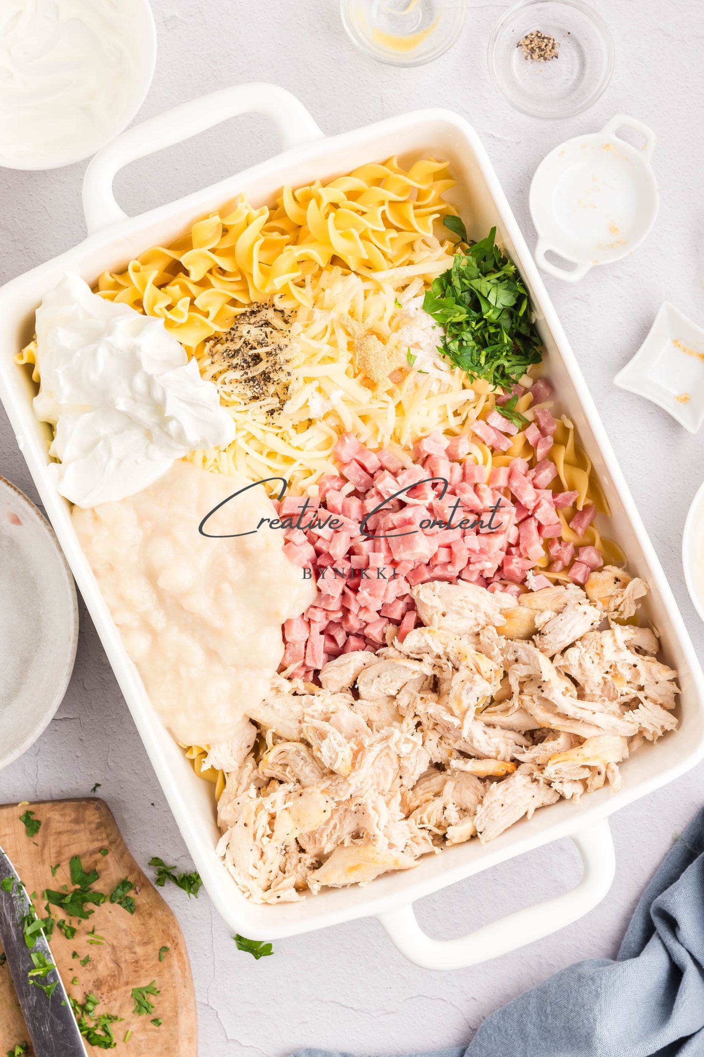 Chicken Cordon Bleu Casserole  -  Exclusive