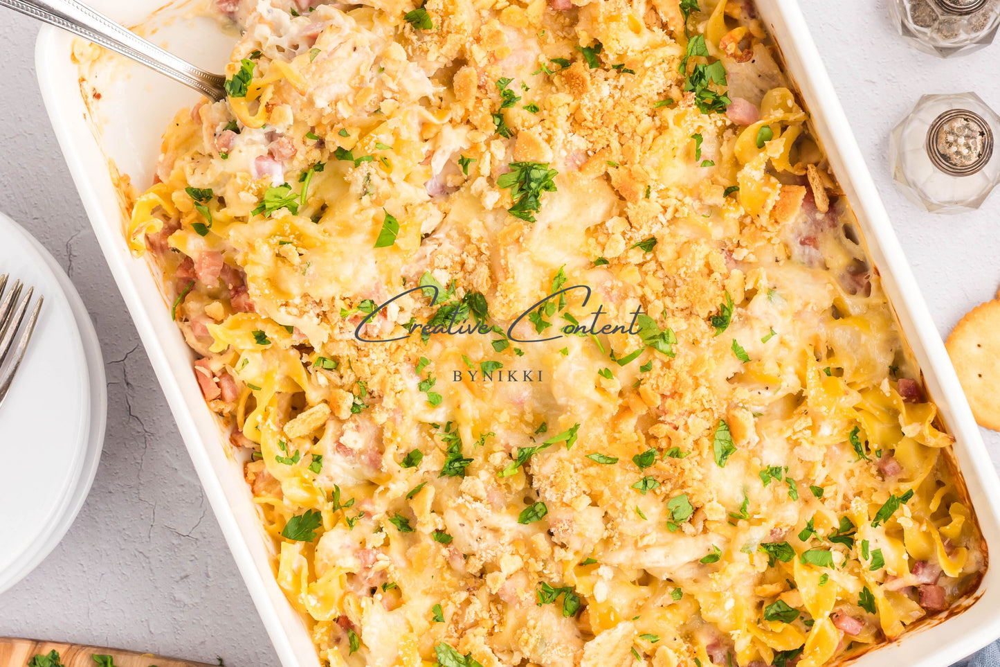 Chicken Cordon Bleu Casserole  -  Exclusive