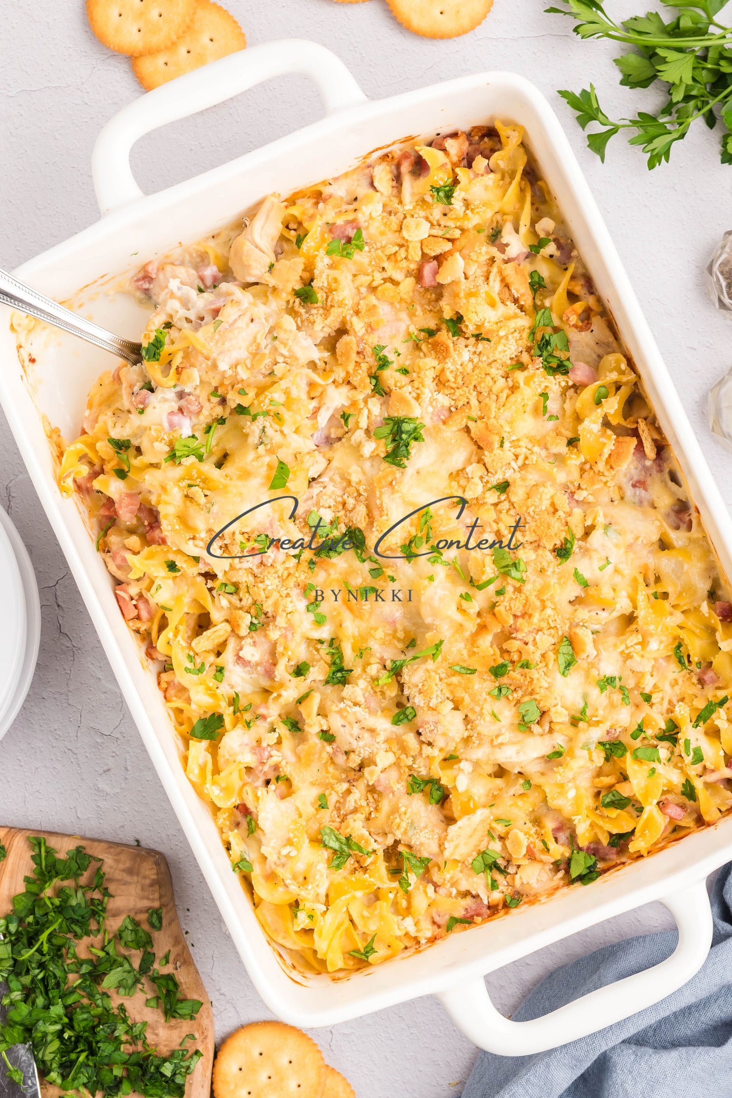 Chicken Cordon Bleu Casserole  -  Exclusive
