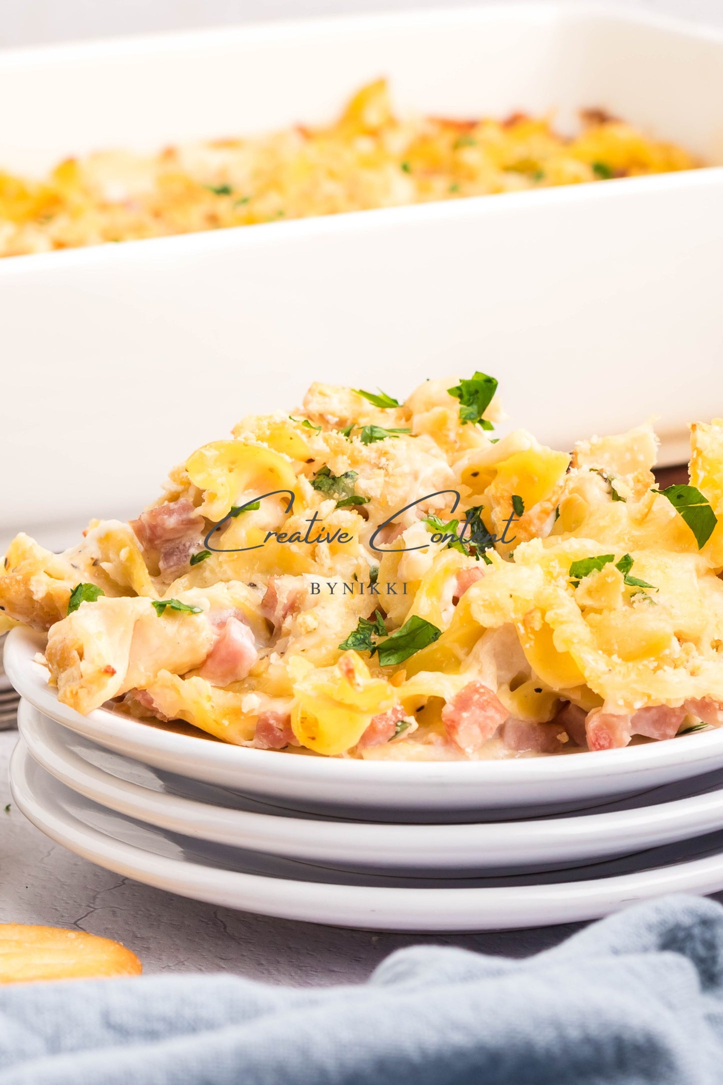 Chicken Cordon Bleu Casserole  -  Exclusive