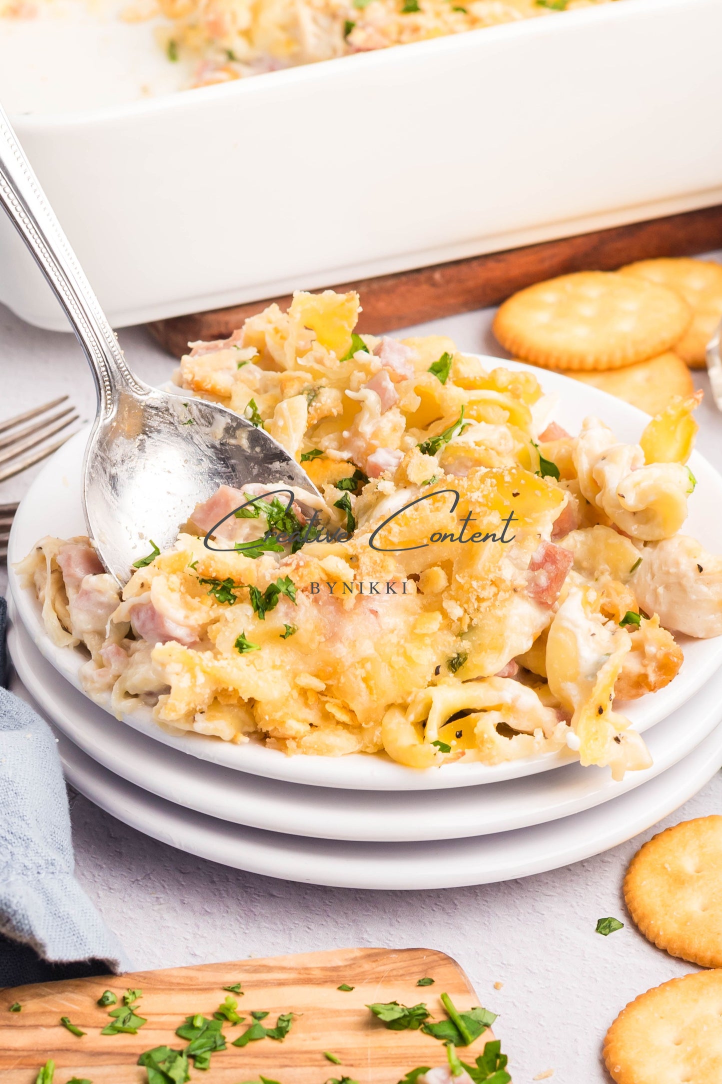 Chicken Cordon Bleu Casserole  -  Exclusive
