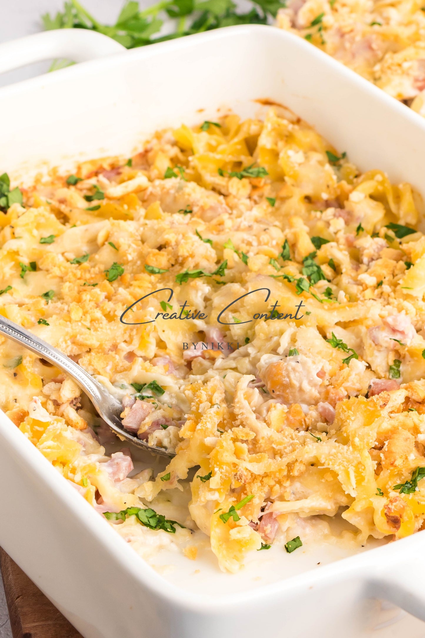 Chicken Cordon Bleu Casserole  -  Exclusive
