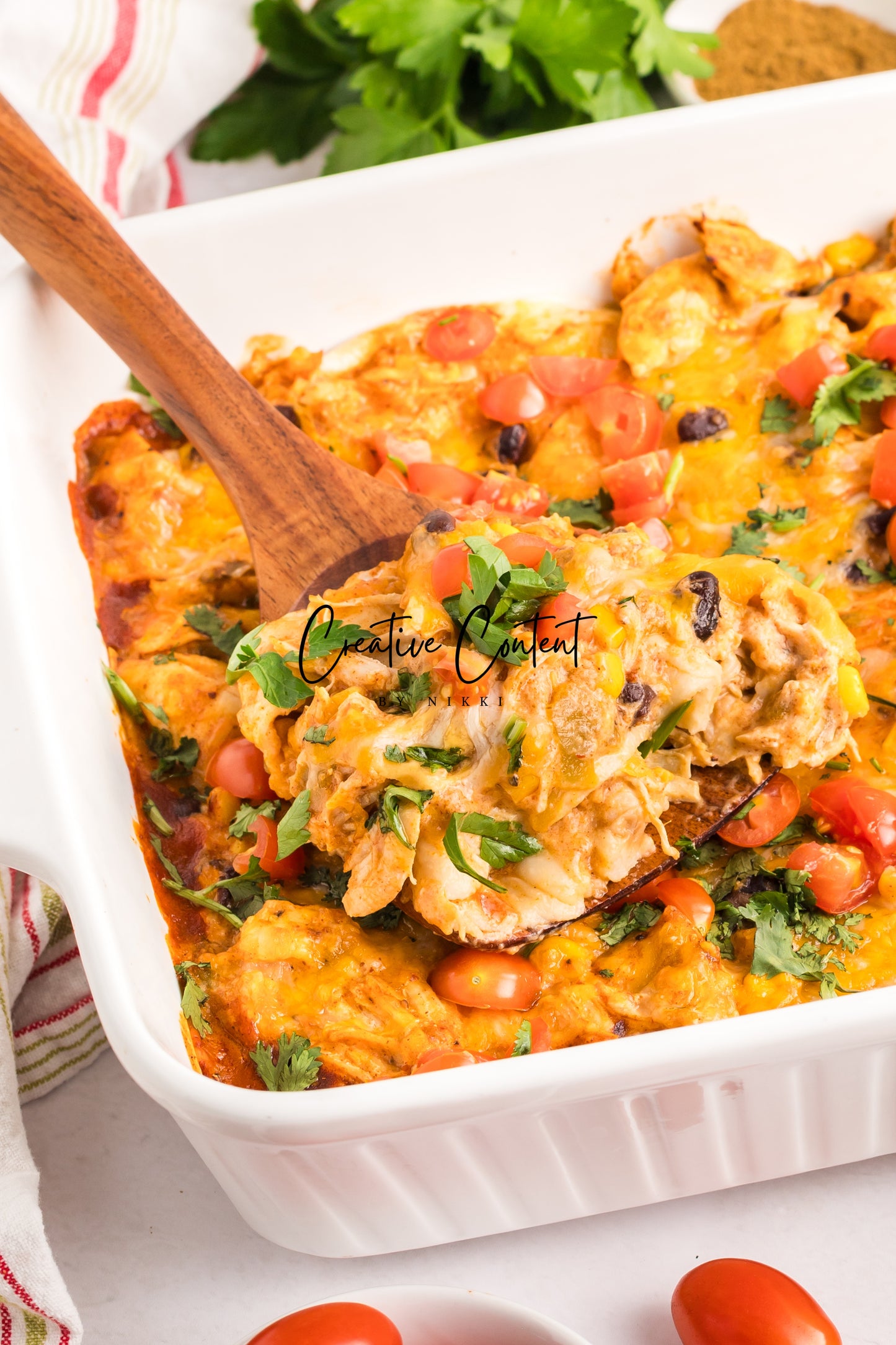 Chicken Enchilada Casserole - Exclusive