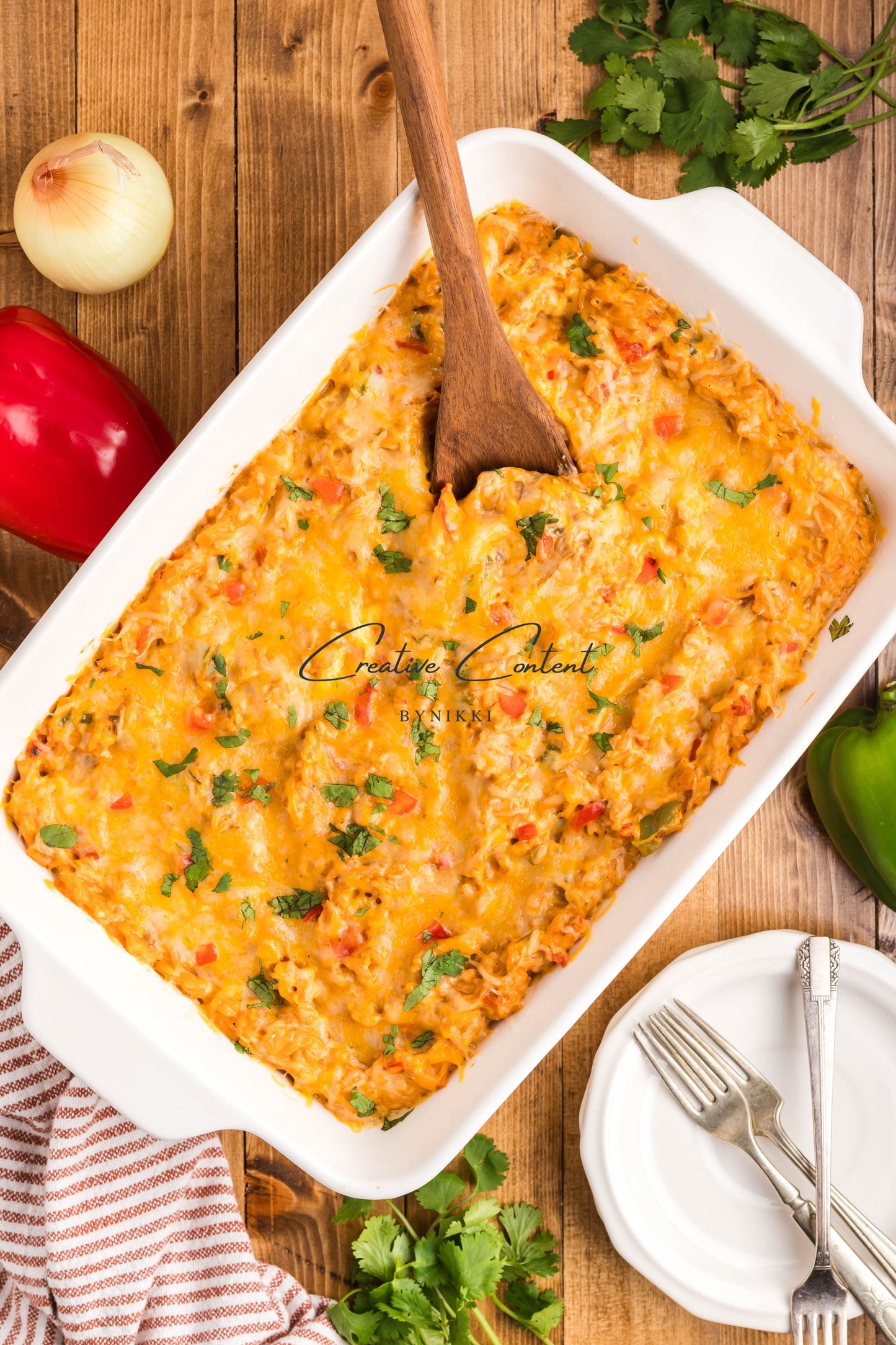 Chicken Fajita Casserole - Exclusive