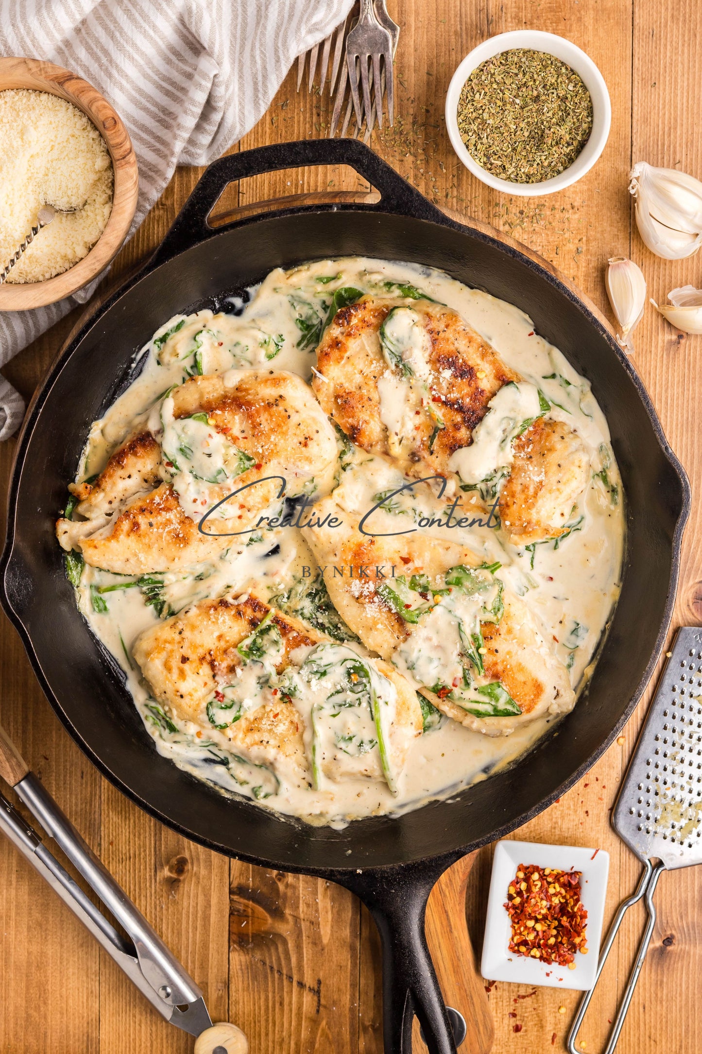 Chicken Florentine  -  Exclusive