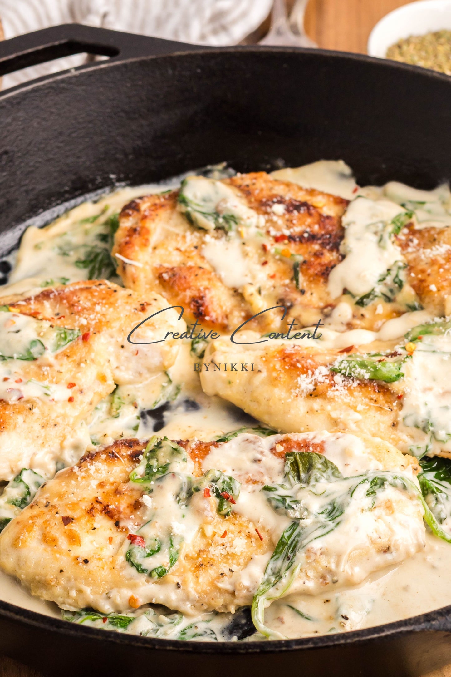 Chicken Florentine  -  Exclusive