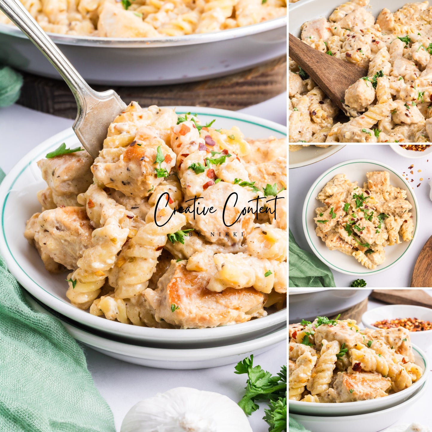 Chicken Garlic Parmesan Pasta - Exclusive