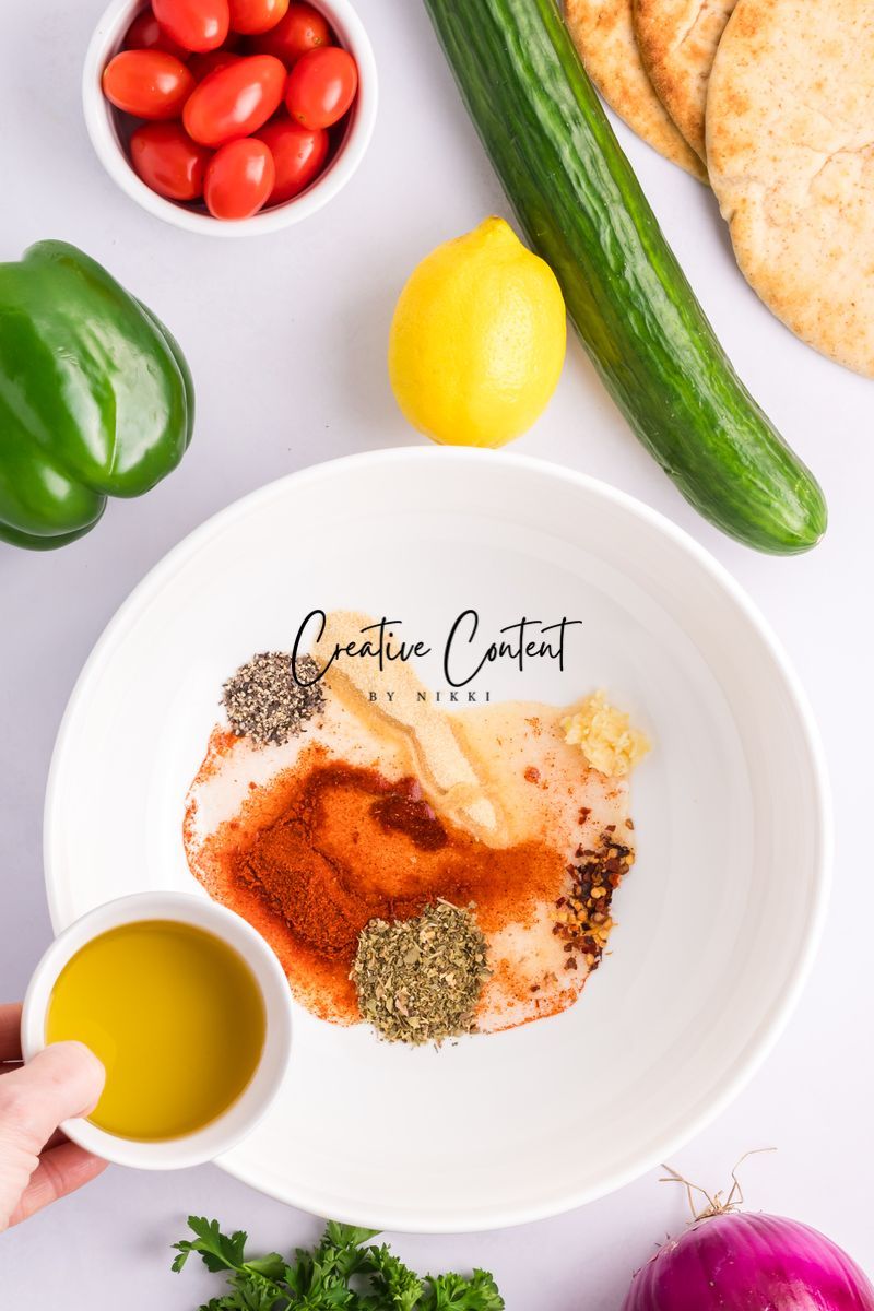 Chicken Gyros + Tzatziki Sauce - Set 1 of 2