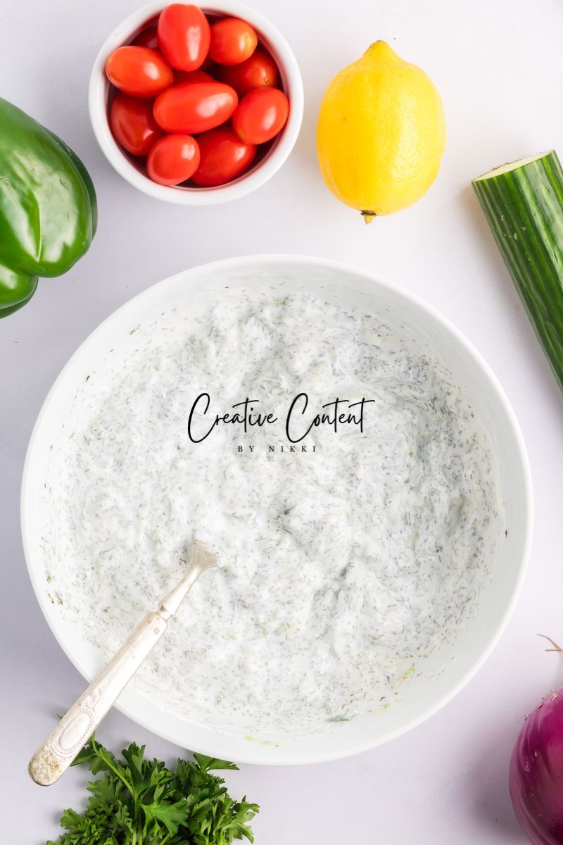 Chicken Gyros + Tzatziki Sauce - Set 1 of 2