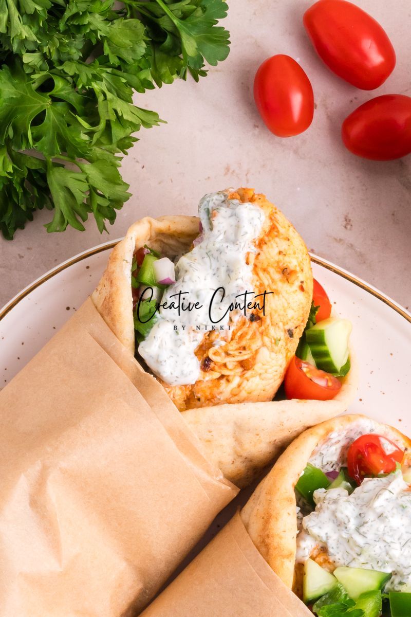 Chicken Gyros + Tzatziki Sauce - Set 1 of 2