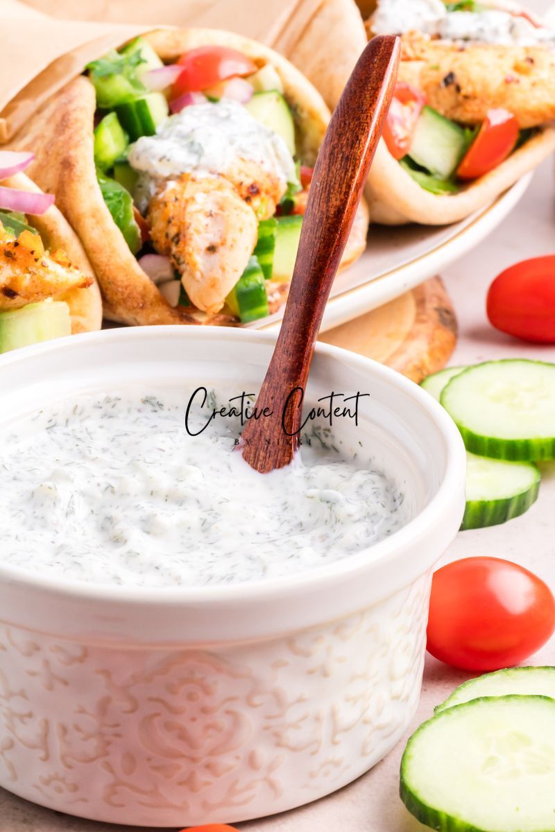 Chicken Gyros + Tzatziki Sauce - Set 1 of 2