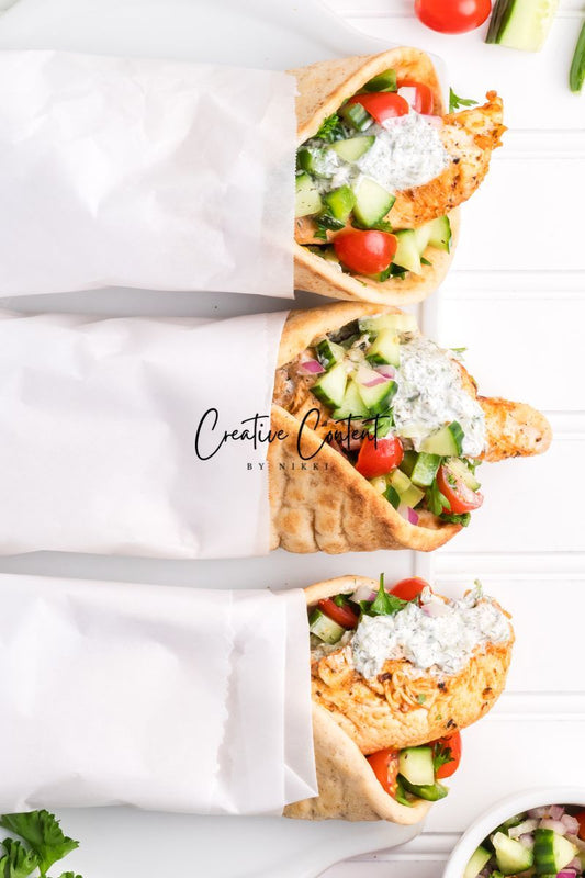 Chicken Gyros + Tzatziki Sauce - Set 2 of 2