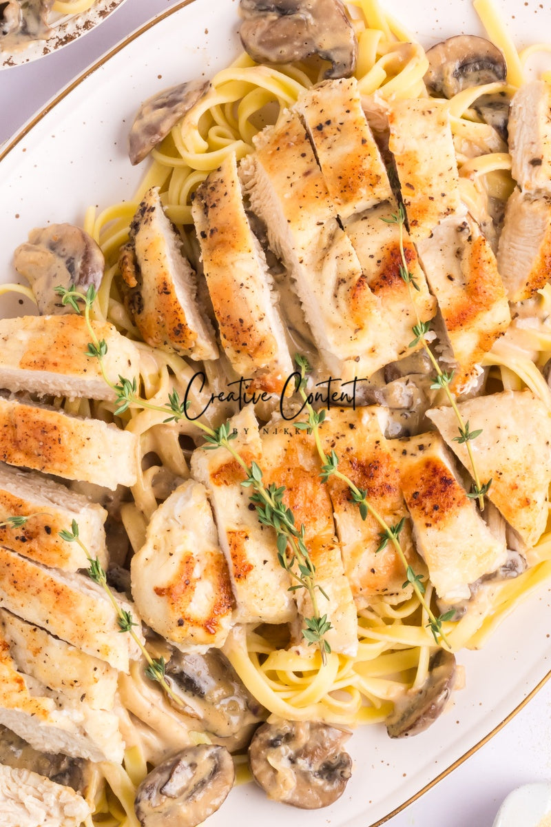 Chicken Marsala Fettuccine - Exclusive