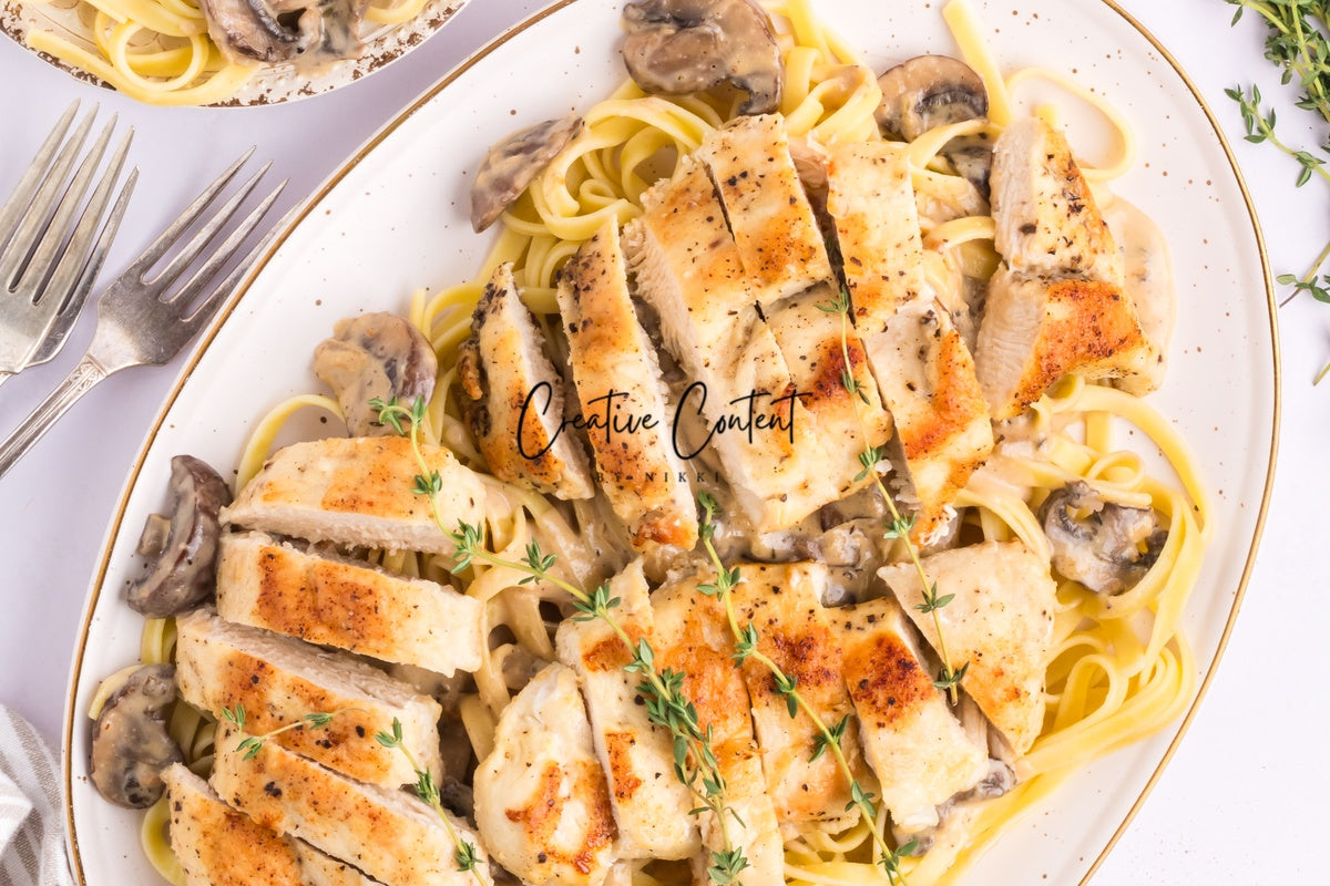 Chicken Marsala Fettuccine - Exclusive